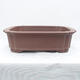 Bonsai bowl 54 x 44 x 15.5 cm, color brown - 1/7