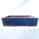 Bonsai bowl 36 x 26 x 9 cm color blue - 1/6