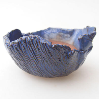 Ceramic Shell 9 x 9 x 5 cm, color blue - 1