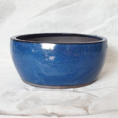 Bonsai bowl 31 x 31 x 14 cm, color blue - 1