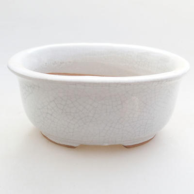 Ceramic bonsai bowl 11.5 x 10 x 5 cm, crayfish color - 1