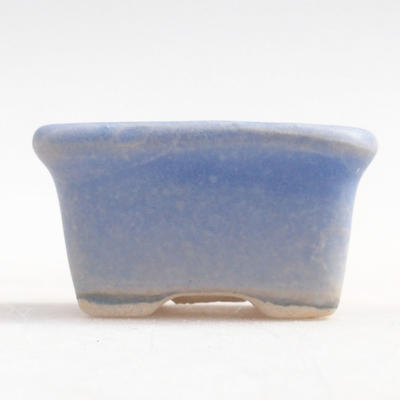 Mini bonsai bowl 3.5 x 2.5 x 2 cm, color blue - 1