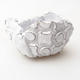 Ceramic Shell 8 x 7 x 5,5 cm, color white - 1/3