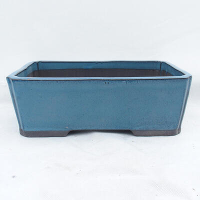 Bonsai bowl 31 x 22 x 10.5 cm, color blue - 1