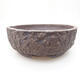 Ceramic bonsai bowl 20 x 20 x 7 cm, color cracked - 1/3