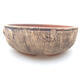 Ceramic bonsai bowl 16 x 16 x 5.5 cm, cracked color - 1/3
