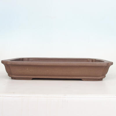 Bonsai bowl 51 x 33.5 x 8 cm, natural color - 1