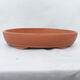 Bonsai bowl 41 x 28 x 7.5 cm, color brick - 1/7