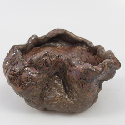 Ceramic shell 9 x 7.5 x 6 cm, color brown - 1