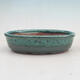 Bonsai bowl 18.5 x 14.5 x 4.5 cm, color green - 1/6
