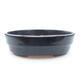 Ceramic bonsai bowl 13.5 x 10 x 3.5 cm, gray color - 1/3