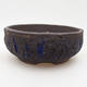 Ceramic bonsai bowl 16 x 16 x 6.5 cm, color cracked - 1/4