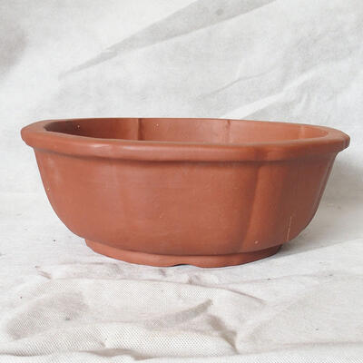 Bonsai bowl 35 x 35 x 13 cm, gray color - 1