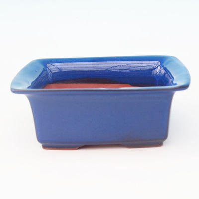 Bonsai ceramic bowl H 11, blue - 1