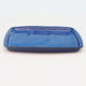 Bonsai tray H11 - 11 x 9,5 x 1 cm, blue - 11 x 9.5 x 1 cm - 1/3