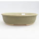 Ceramic bonsai bowl 19 x 15 x 4.5 cm, color green - 1/4