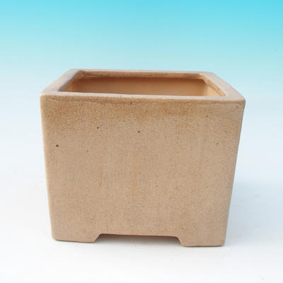 Ceramic bowl bonsai CEJ 12, light brown - 1