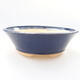 Ceramic bonsai bowl 15 x 15 x 5 cm, color blue - 1/3