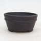 Bonsai bowl 9 x 9 x 4.5 cm, color black - 1/3