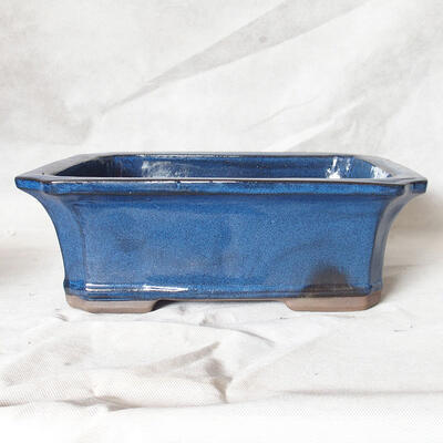 Bonsai bowl 38 x 29 x 12 cm, color blue - 1