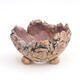 Ceramic Shell 8.5 x 8.5 x 6 cm, gray-blue color - 1/3