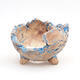 Ceramic Shell 8 x 8 x 6.5 cm, gray-blue color - 1/3