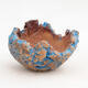 Ceramic Shell 8.5 x 8 x 6.5 cm, gray-blue color - 1/3