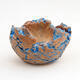 Ceramic Shell 8.5 x 8 x 6 cm, gray-blue color - 1/3