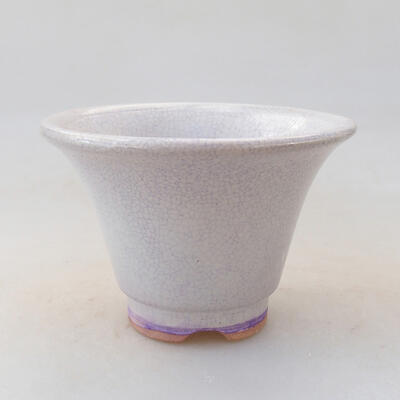 Ceramic bonsai bowl 9.5 x 9.5 x 6.5 cm, crack color - 1
