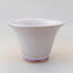 Ceramic bonsai bowl 9.5 x 9.5 x 6.5 cm, crack color - 1/3