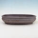 Bonsai bowl 31 x 23 x 6.5 cm, natural color - 1/7