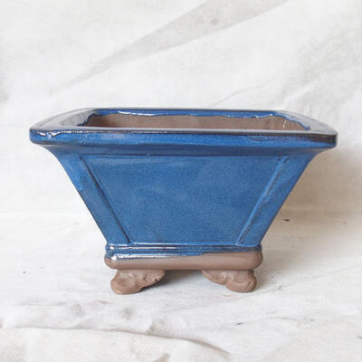 Bonsai bowl 27 x 27 x 16 cm, color blue - 1