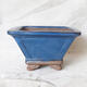 Bonsai bowl 27 x 27 x 16 cm, color blue - 1/7