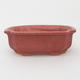 Ceramic bonsai bowl 2nd quality - fired in gas oven 1240 ° C - 1/4