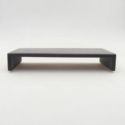 Wooden table under the bonsai brown 18.5 x 10 x 2.5 cm - 1