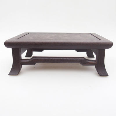 Wooden table under bonsai brown 19 x 14 x 6 cm - 1