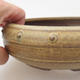 Ceramic bonsai bowl - 16 x 16 x 5 cm, color green - 1/3
