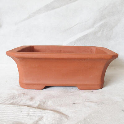 Bonsai bowl 28 x 23 x 9.5 cm, gray color - 1