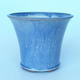 Ceramic bonsai bowl 25 xx 25 x 21cm color blue - 1/3