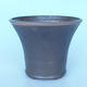 Ceramic bonsai bowl 26 x 26 x 21 cm color brown - 1/3