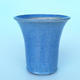 Ceramic bonsai bowl 20 x 20 x 20,5 cm color blue - 1/3