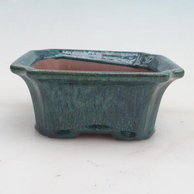 Bonsai bowl 14 x 12 x 6 x cm, color green - 1