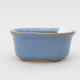Mini bonsai bowl 4,5 x 3 x 2 cm, color blue - 1/3