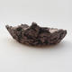 Ceramic bonsai bowl 14 x 14 x 4 cm, gray color - 2nd quality - 1/3