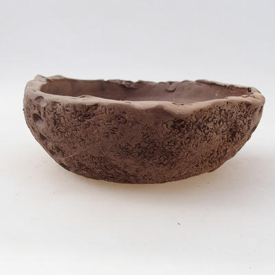 Ceramic bonsai bowl 16 x 16 x 6 cm, gray color - 2nd quality - 1