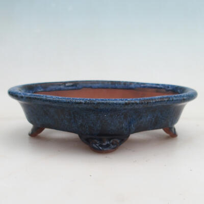 Bonsai bowl 18.5 x 15 x 5 cm, color blue - 1