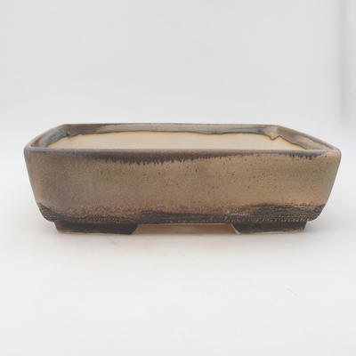 Bonsai bowl 30 x 23 x 8.5 cm, gray color - 1
