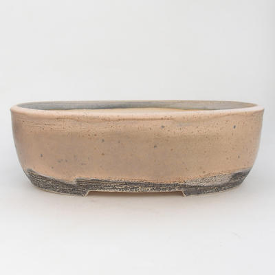 Bonsai bowl 31 x 24.5 x 9.5 cm, color beige-gray - 1