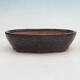 Bonsai bowl 21 x 17 x 5 cm, color gray - 1/6
