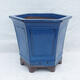 Bonsai bowl 32 x 27 x 27 cm, color blue - 1/7